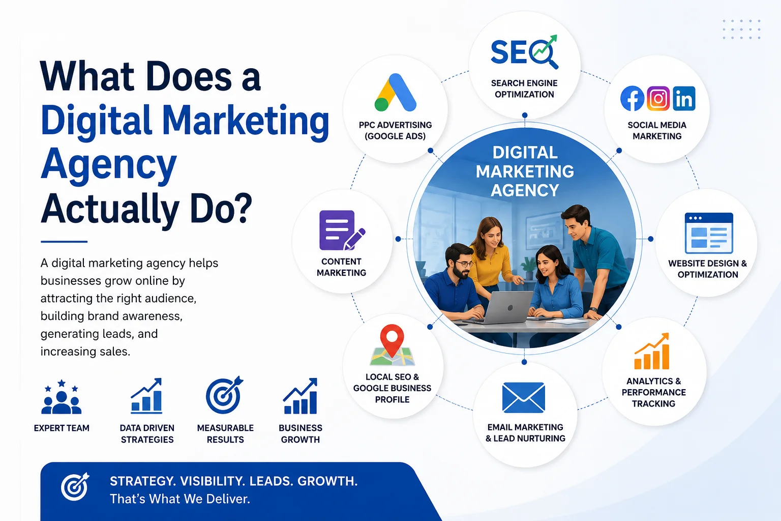 What does a digital marketing agency actually do?